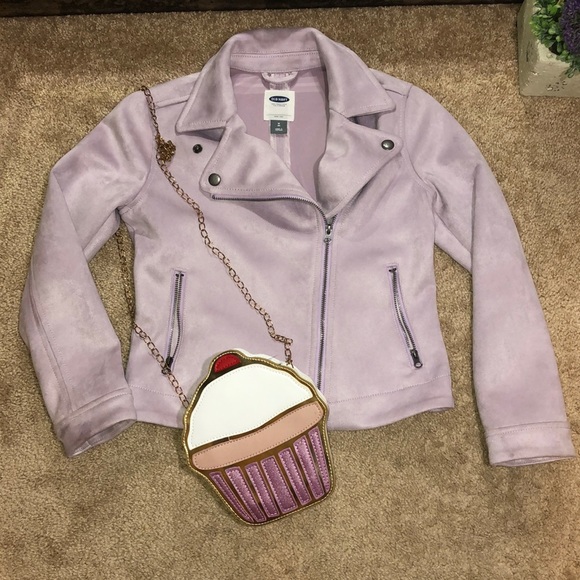 Old Navy Other - Lavender motor style zipper jacket (8)